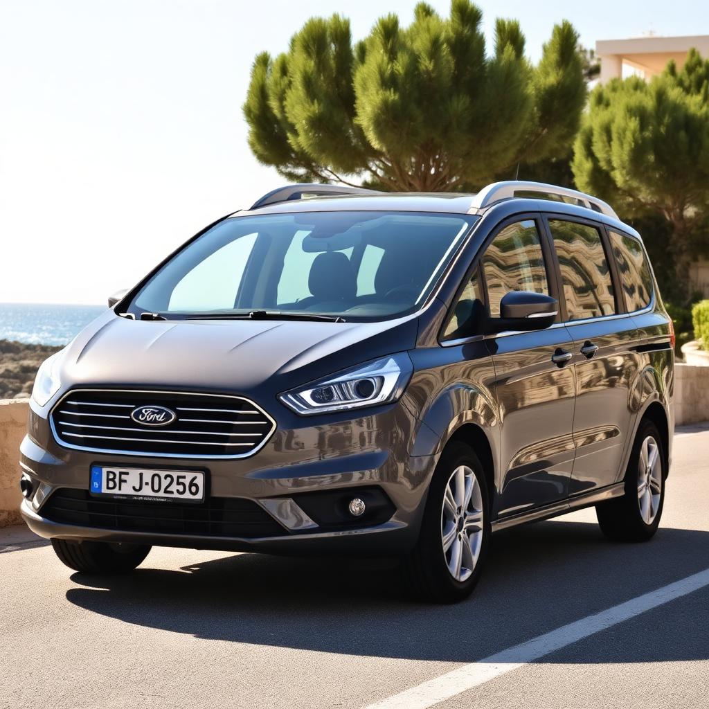 Ford Galaxy 7-seater rental car in Girne, Northern Cyprus