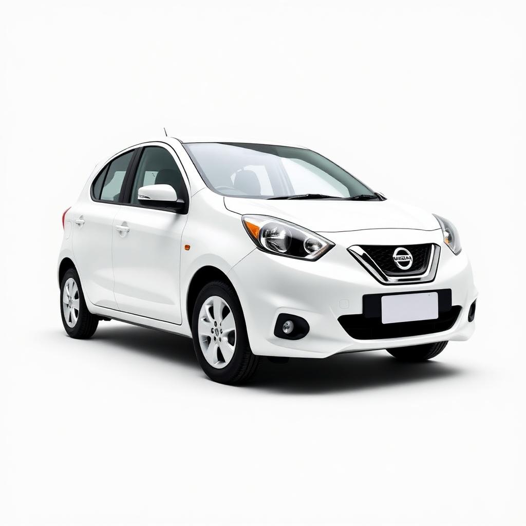 Nissan March rental car in Girne, Northern Cyprus