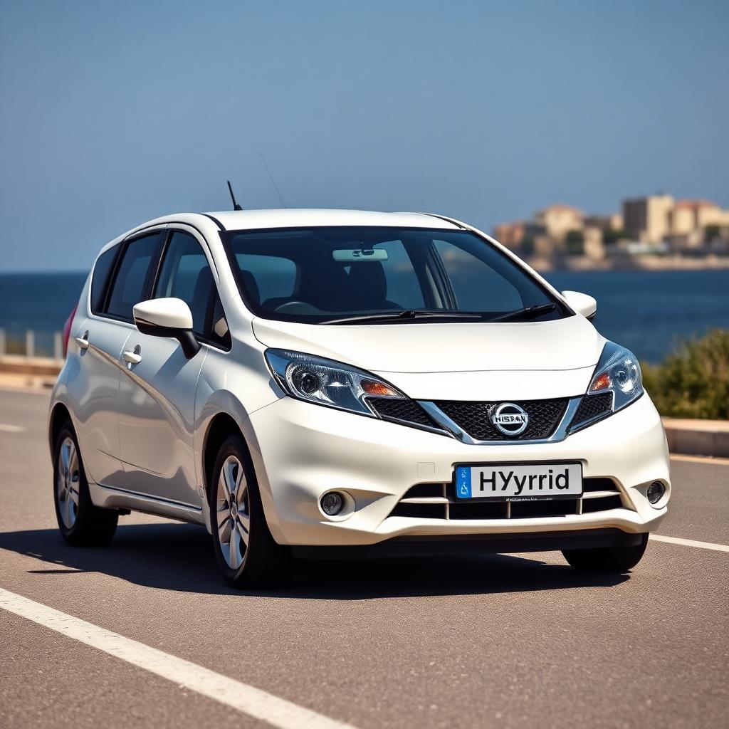 Nissan Note Hybrid rental car in Girne, Northern Cyprus