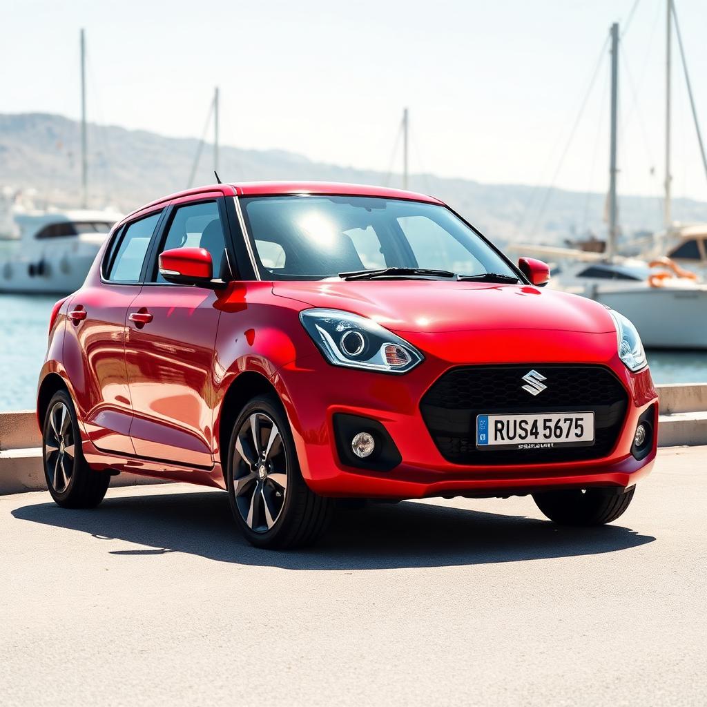 Suzuki Swift rental car in Girne, Northern Cyprus